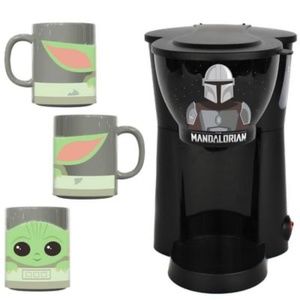 Star Wars Mandalorian Single Cup Coffee Maker with Mug